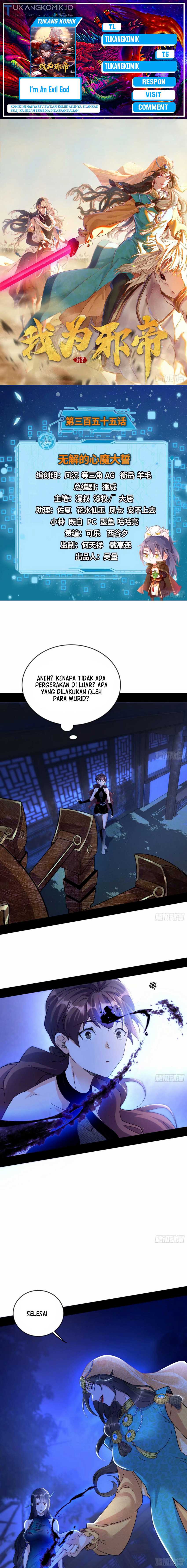 I’m An Evil God Chapter 355 Bahasa Indonesia